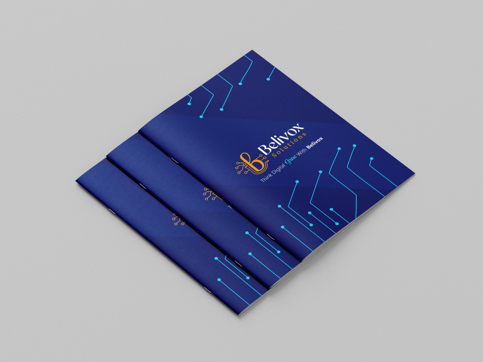 Creative brochure design by Belivox Digital Solutions